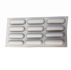 12 Lİ EKLER SİLİKON KALIP - Pastry Planet