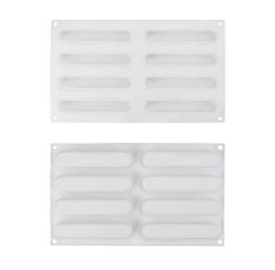 6 LI PLATİNUM EKLER SİLİKON KALIP (SK-106) - Pastry Planet