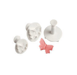 A3100-2 5 Lİ YEŞİL KELEBEK KUPAT - Pastry Planet