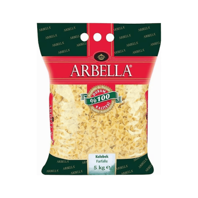 ARBELLA MAKARNA KELEBEK 5 KG - 1