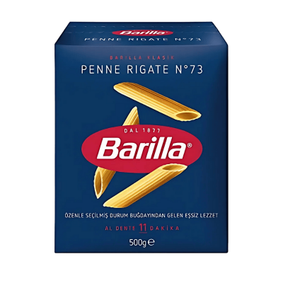 BARİLLA PENNE RİGATE 9*500 GR - 1