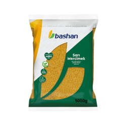 BAŞHAN 5 KG SARI MERCİMEK - 1