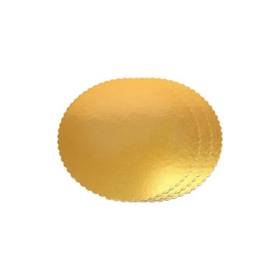 BENSÜS 18 CM (50 Lİ) ECO KALIN GOLD TURTA ALTLIĞI - 1