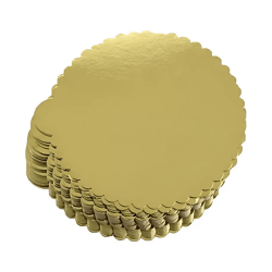 BENSÜS 20 CM KALIN GOLD TURTA ALTLIĞI (25'Lİ) - 1