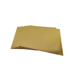 BENSÜS 22x22 KARE GOLD TURTA ALTLIĞI(25'Lİ) - 1