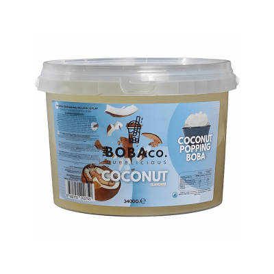 BOBA COCONUT (HİNDİSTAN CEVİZİ) KOVA 3,4 KG - 1