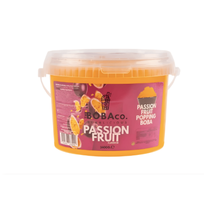 BOBA PASSİON FRUİT ( ÇARKIFELEK ) KOVA 3,4 KG - 1