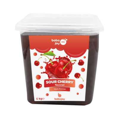 BOBAJOY 4 KG CHERRY (VİŞNE) KOVA - 1