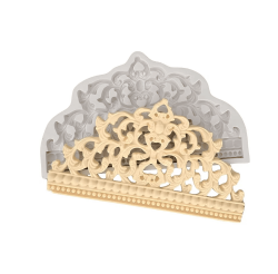 BS-101 ŞEKER HAMURU SİLİKON KALIP TAÇ *100 - Pastry Planet