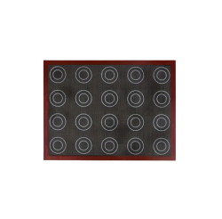 BS-257 SİLİKON MAKARON MATI 30*40 - Pastry Planet