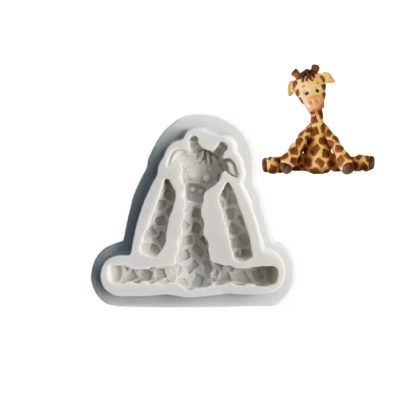 BS-94 ŞEKER HAMURU SİLİKON KALIP ZÜRAFA*100 - 1