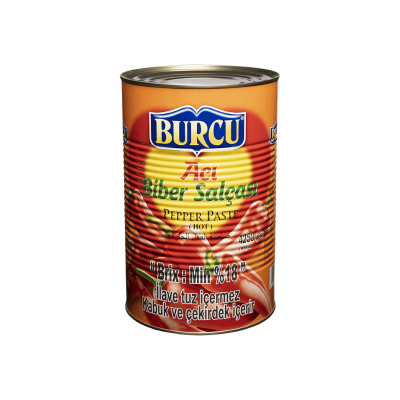 BURCU ACI BİBER SALÇASI 5/1 GR.(N:4250GR) * 6 AD. - 1