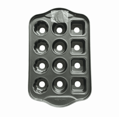 BZ-303 12 Lİ KARIŞIK MODEL MUFFİN TEPSİSİ - 1