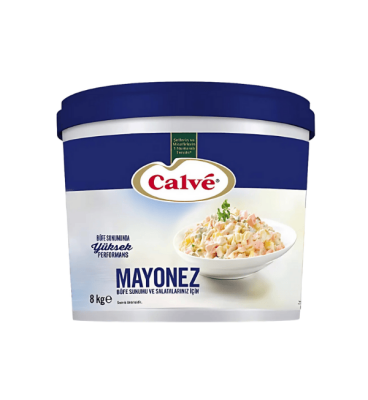 CALVE KOVA MAYONEZ LİGHT 8 KG *2 - 1