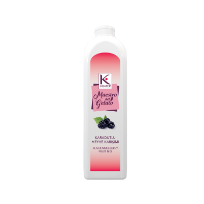 DAVİNCİ (KRATER) PÜRE KARADUT AROMALI 1KG (B.MULBERRY) - 1