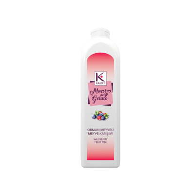 DAVİNCİ (KRATER) PÜRE ORMAN MEYVELİ AROMALI 1KG (WILD RED) - 1