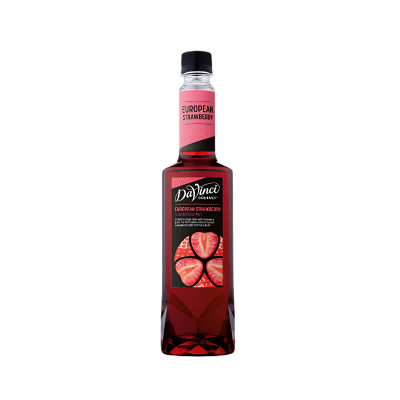 DAVİNCİ ŞURUP AVRUPA ÇİLEK AROMALI 750 ML (EUROPEAN STRAWBERRY) - 1