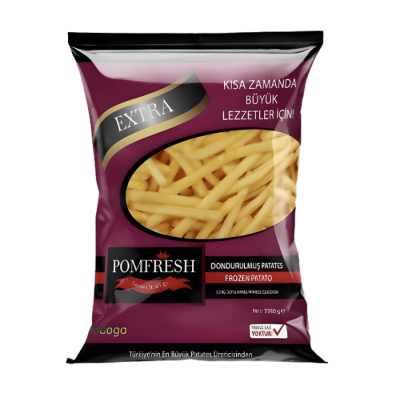 DOĞA POMFRESH EKSTRA (PFEX) PATATES 7*7 2.5 KG *4 - 1