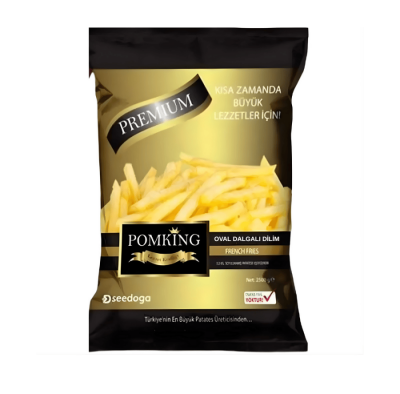 DOĞA POMPKING OVAL DALGALI DİLİM PATATES 2.5 KG* 4 - 1