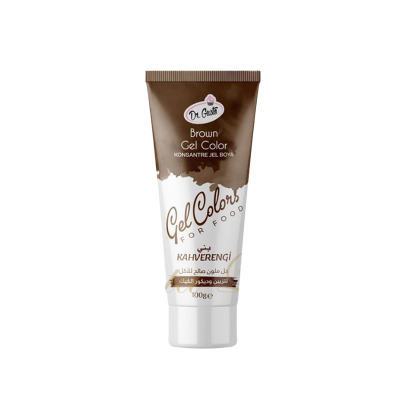 DR.GUSTO 100 GR JEL BOYA TÜP KAHVE - 1