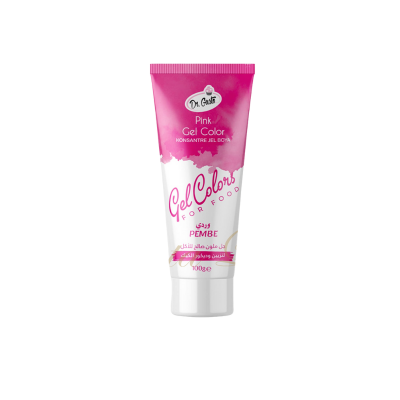 DR.GUSTO 100 GR JEL BOYA TÜP PEMBE - 1