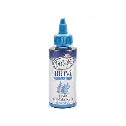 DR.GUSTO 115 SU BAZLI LİKİT BOYA MAVİ - 1