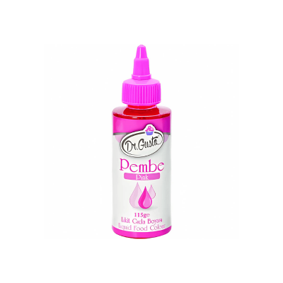 DR.GUSTO 115 SU BAZLI LİKİT BOYA PEMBE - 1