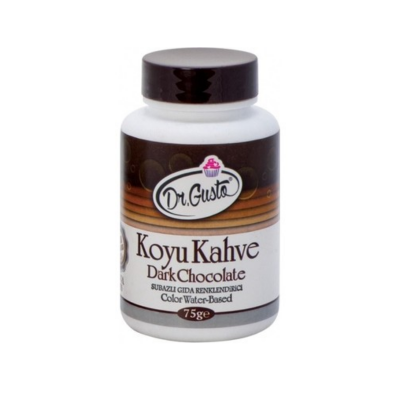 DR.GUSTO 75 SU BAZLI TOZ BOYA KOYU KAHVE - 1