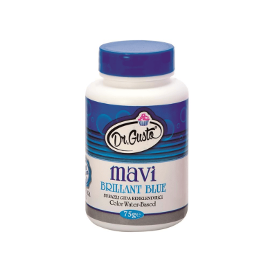 DR.GUSTO 75 SU BAZLI TOZ BOYA MAVİ - 1