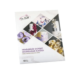 DR.GUSTO ÇİÇEK MODELLEME KAĞIDI (10LU) - 03 WAFER PAPER - Dr.Gusto