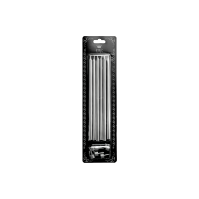 DR.GUSTO GÜMÜŞ MUM 14 CM (6) - 1
