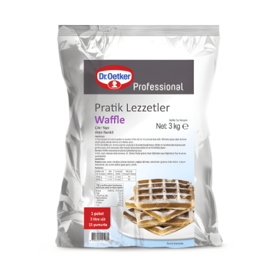 DR.OETKER WAFFLE HARCI 3 KG - 1