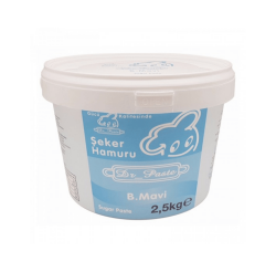 DR.PASTE ŞEKER HAMURU B.MAVİSİ 2,5 KG - Dr.Paste