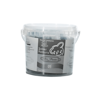 DR.PASTE ŞEKER HAMURU GRİ 2,5 KG - 1