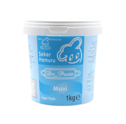 DR.PASTE ŞEKER HAMURU MAVİ 1 KG - Dr.Paste