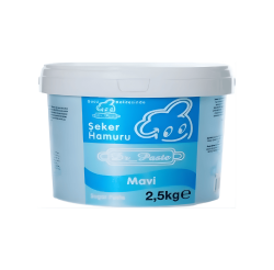 DR.PASTE ŞEKER HAMURU MAVİ 2,5 KG - Dr.Paste