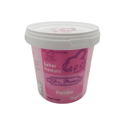 DR.PASTE ŞEKER HAMURU PEMBE 1 KG - Dr.Paste