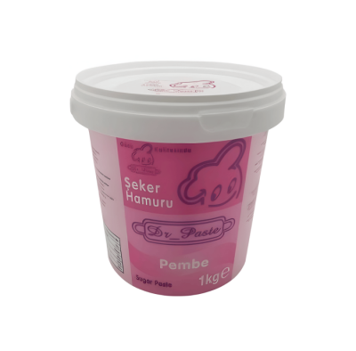 DR.PASTE ŞEKER HAMURU PEMBE 1 KG - 1