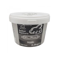 DR.PASTE ŞEKER HAMURU SİYAH 2,5 KG - Dr.Paste
