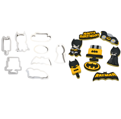 DT3087 PLASTİK KESME SET*200 BATMAN - Pastry Planet