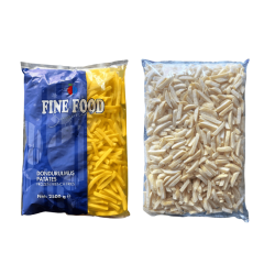 FİNE FOOD ( ELEK ALTI 9*9 ) PATATES 2,5 KG *(K:6) - 1