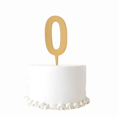 PLEKSİ PASTA SÜSÜ 