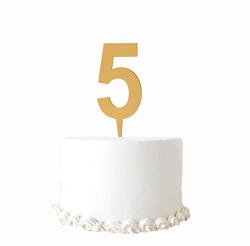 PLEKSİ PASTA SÜSÜ 