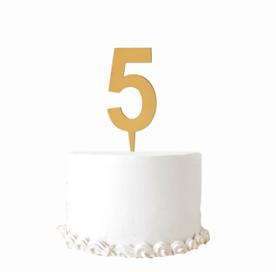 PLEKSİ PASTA SÜSÜ 