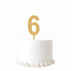 PLEKSİ PASTA SÜSÜ 