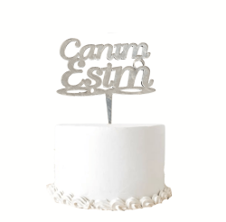 PLEKSİ PASTA SÜSÜ 