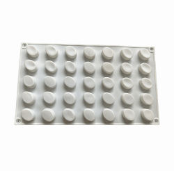 G034 MRCRO OVAL SİLİKON KEK KALIBI *100 - Pastry Planet