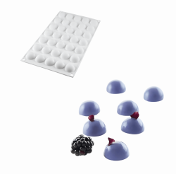 JSC2511 SİLİKOLOVE SİLİKON KALIP *60 - Pastry Planet