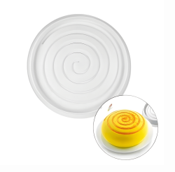 JSC2688 SPİRAL SİLİKON KALIP 25*5 - Pastry Planet