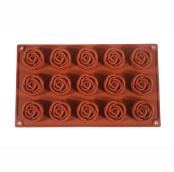 JX-064 KÜÇÜK GÜL SİLİKON KEK KALIBI - Pastry Planet